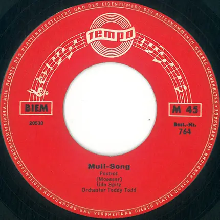 Udo Spitz - Muli-Song