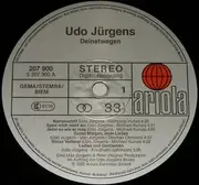 LP - Udo Jürgens - Deinetwegen