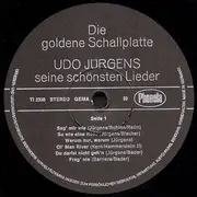 LP - Udo Jürgens - Die Goldene Schallplatte - Seine Schönsten Lieder