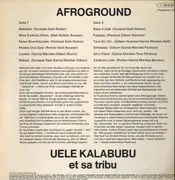 LP - Uele Kalabubu Et Sa Tribu - Afroground - RARE 1969 AFRO FUNK