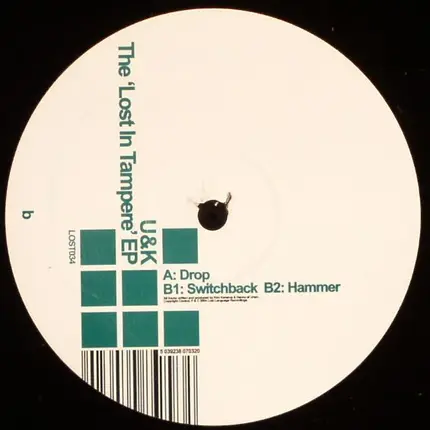 U&k - The 'Lost In Tampere' EP