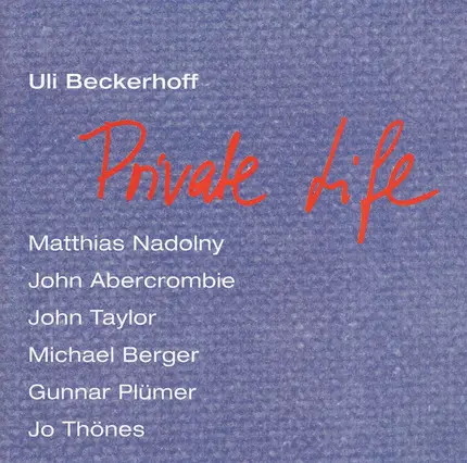 Uli Beckerhoff - Private Life