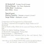 CD - Uli Beckerhoff - Stay
