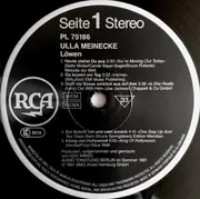 LP - Ulla Meinecke - Löwen