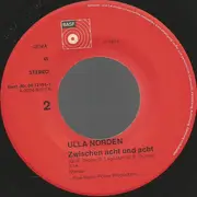 7inch Vinyl Single - Ulla Norden - Hoch Drob'n Auf Dem Berg