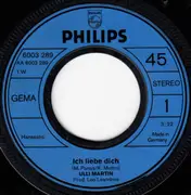 7inch Vinyl Single - Ulli Martin - Ich Liebe Dich
