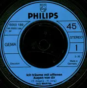 7inch Vinyl Single - Ulli Martin - Ich Träume Mit Offenen Augen Von Dir