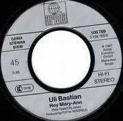 7inch Vinyl Single - Ulli Bastian - Nachts Brennt Die Sehnsucht In Mir