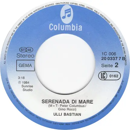 Ulli Bastian - Santa Malena