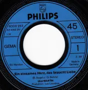 7'' - Ulli Martin - Ein Einsames Herz, Das Braucht Liebe
