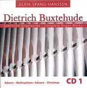 CD-Box - Dietrich Buxtehude - Sämtliche Orgelwerke / Complete Organ Works (BuxWV 136-225) - Hard Box Cover with Cardboard Sleeve