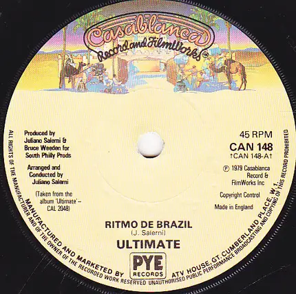 Ultimate - Ritmo De Brazil / Touch Me Baby