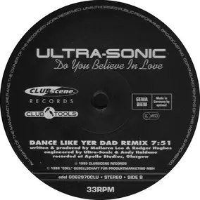 Ultra-Sonic - Do You Believe In Love 1