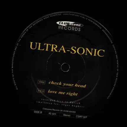 Ultra-Sonic - Obsession