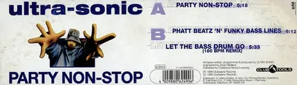 Ultra Sonic - Party-Non-Stop (Vinyl Single)