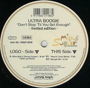 Ultra Boogie - Don't Stop 'Til You Get Enough