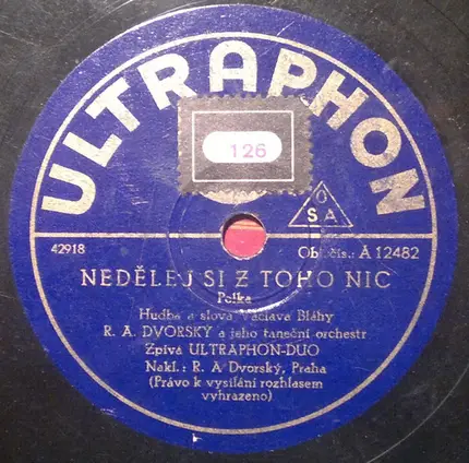 Ultraphon-Duo - Jetelíček U Vody / Nedělej Si Z Toho Nic