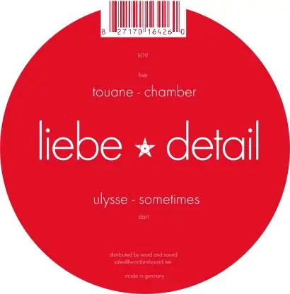 Ulysse & Touane - Sometimes / Chamber