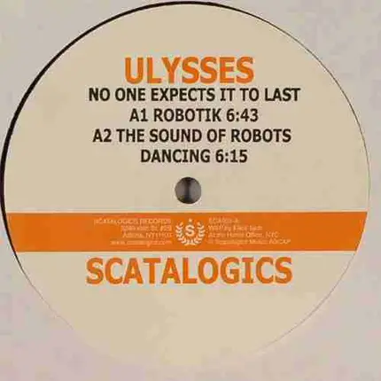 Ulysses - No One Expects It To Last
