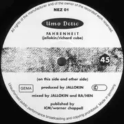12inch Vinyl Single - Umo Detic - Fahrenheit