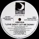 12inch Vinyl Single - Umosia - Love Don't Let Me Down