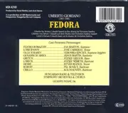 CD-Box - Giordano - Fedora - Box + Libretto