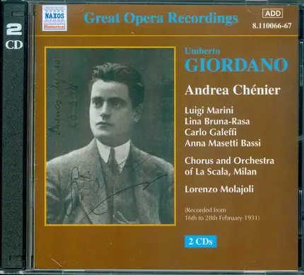 Umberto Giordano - Andrea Chénier [Opera In Four Acts]