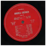 LP - Umberto Giordano / Del Monaco, Callas, Protti - Andrea Chénier - Hardcover Box