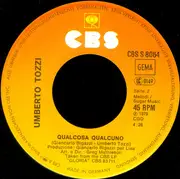 7inch Vinyl Single - Umberto Tozzi - Alleluia Se