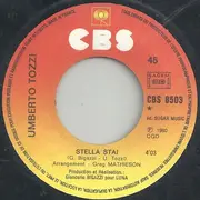 7inch Vinyl Single - Umberto Tozzi - Stella Stai - Paper Labels