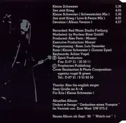 CD Single - Umbra Et Imago - Sex Statt Krieg