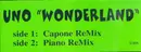 12'' - Uno - Wonderland