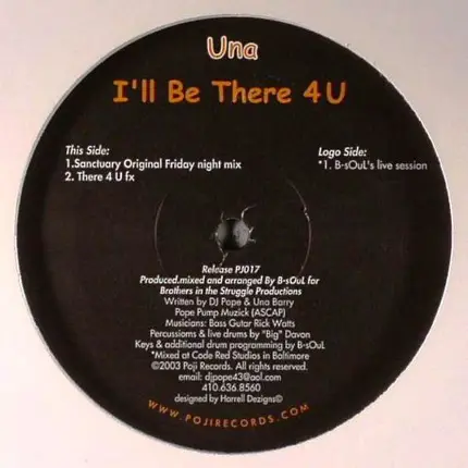 Una - I'll Be There 4 U