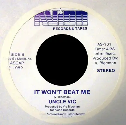 Uncle Vic - E.T. Phone Home / It Won't Beat Me