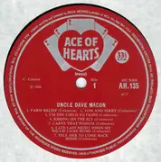 LP - Uncle Dave Macon - First Featured Star Of The 'Grand Ole Opry' - Mono