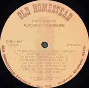 LP - Uncle Dave Macon - Just From Tennessee