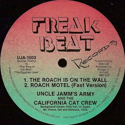 Uncle Jamm's Army, The California Catt Crew - The Roach Is On The Wall