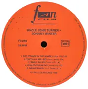 LP - Uncle John Turner & Johnny Winter - Uncle John Turner & Johnny Winter