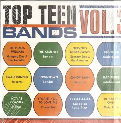 Underbeats, Deacons, Accents a.o. - Top Teen Bands Vol. 3
