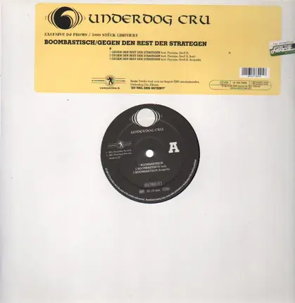 Underdog Cru - Boombastisch / Gegen Den Rest Der Strategen