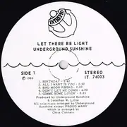 LP - Underground Sunshine - Let There Be Light