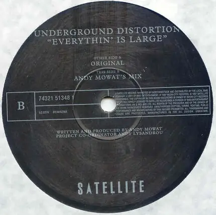 Underground Distortion - Everythin' Is Large