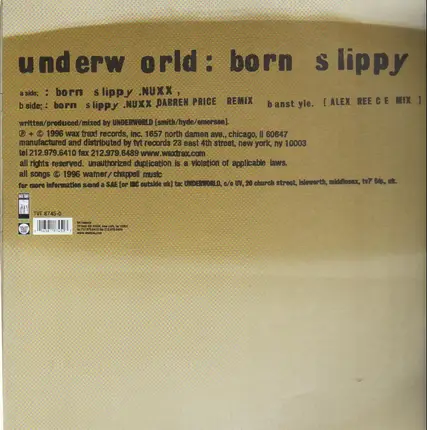 Underworld - Born Slippy