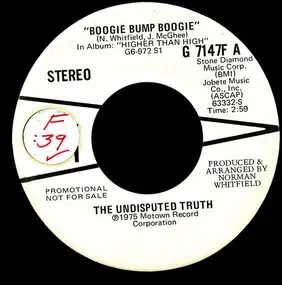 The Undisputed Truth - Boogie Bump Boogie