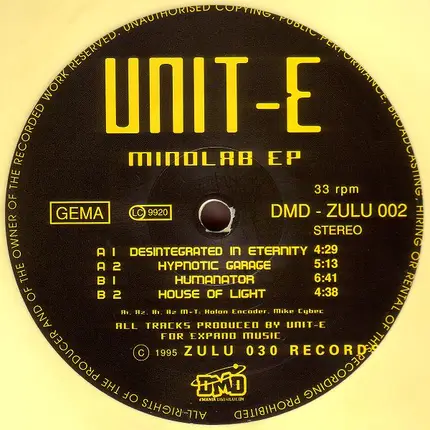 Unit-E - Mindlab EP