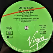 12inch Vinyl Single - United Balls - One For The Money, One For The Soul