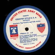 United States Army Band - Country Style U.S.A.: Program No. 119/Program No. 120