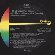 LP - University Of Illinois Jazz Band - In Stockholm, Sweden