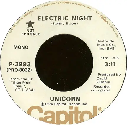 Unicorn - Electric Night