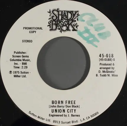 Union City - (Theme From) Police Story